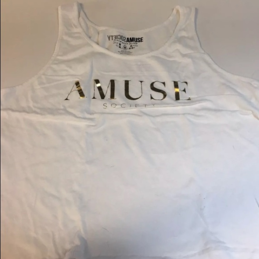 AMUSE SOCIETY SIZE M TANK WORN ONCE SUPER SOFT